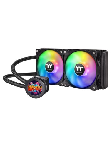 Thermaltake Floe Ultra 240 Rgb Cpu Aio Liquid Cooler 240mm, Cl-w349-pl12sw-a