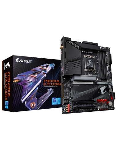 Placa Base  Gigabyte Z790 Aorus Elite Ax Ddr4 (rev 1.0) Intel Z790 Express Lga 1700 Atx