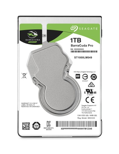 Disco Interno Hdd Seagate 2.5  1tb Sata 3 128mb Barracuda Pro