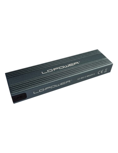 Lc-power Caja Externa Ssd M,2 Lc-m2-c-multi-3 Usb3,2 M,(nvme & Sata)