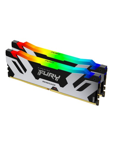 Memoria Kingston Fury 32gb 2x16gb Ddr5 7200mhz Fury Renegade Rgb K2 Kf572c38rsak2-32