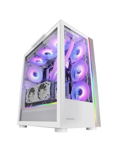 Caja Gaming Torre Mars Gaming Mcultra Blanca