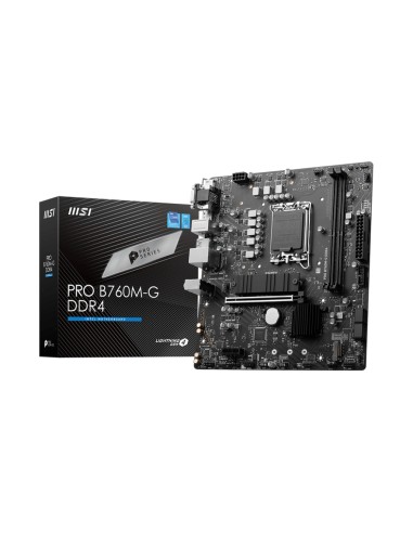 Placa Base Msi Pro B760m-g Ddr4 B760 S1700 Matx Intel