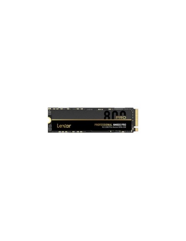 Ssd Lexar Professional 1tb  Nm800 Pro M.2 2280 Pcie Gen4x4 Nvme Read Speeds Up To 7500mb S, For Gamers And Creators