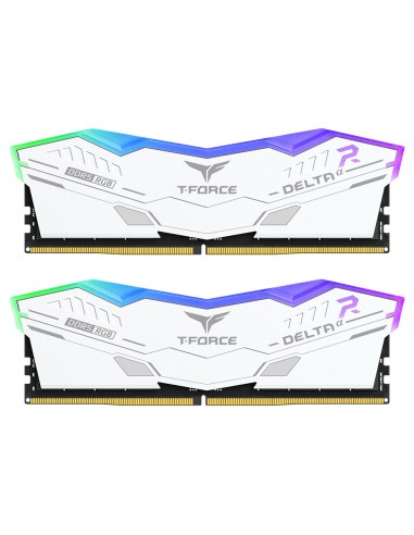 Memoria Ddr5 32gb 2x16gb 6000mhz Teamgroup Delta Rgb White Cl 38 1.25v Am5