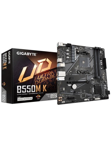 Placa Base Gigabyte B550m K Am4 Matx 4xddr4