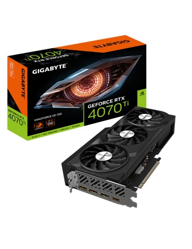 Tarjeta Grafica Gigabyte Rtx 4070 Ti Windforce Oc 12gb