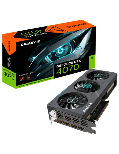 Tarjeta Gráfica Gigabyte Geforce Rtx 4070 Eagle Oc 12g 12gb Gddr6x