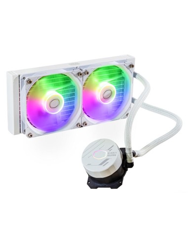 Cooler Master Masterliquid 240l Core Argb White Carcasa Del Ordenador, Procesador Kit De Refrigeración Líquida 12 Cm Blanco...