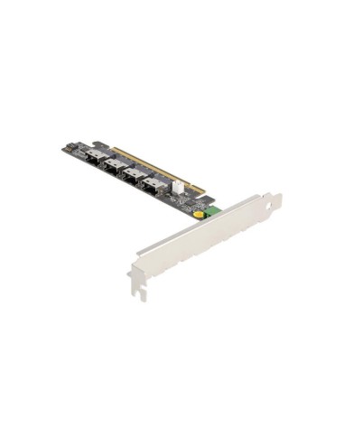 Delock 90111 Tarjeta Pci Express X16 A 4 X Nvme Interno Sff-8654 4i - Bifurcación