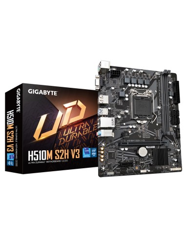 Placa Base Gigabyte H510m S2h V3 Lga1200 Matx Mb 2xddr4 4xsata 1xm.2