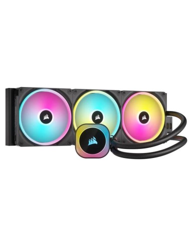 Corsair Icue Link H170i 420mm Rgb Liquid Cpu Cooler Qx140 Rgb Magnetic Dome Fans 20 Led Pump Head Icue Link Hub Included Blac...