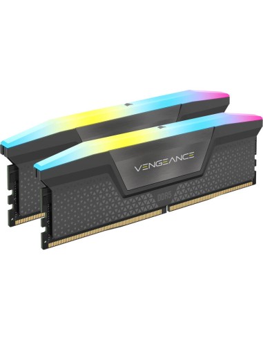 Corsair 64 Gb Ddr5-6200 (2x 32 Gb) Kit Dual Cmh64gx5m2b6200c32, Vengeance Rgb, Intel Xmp