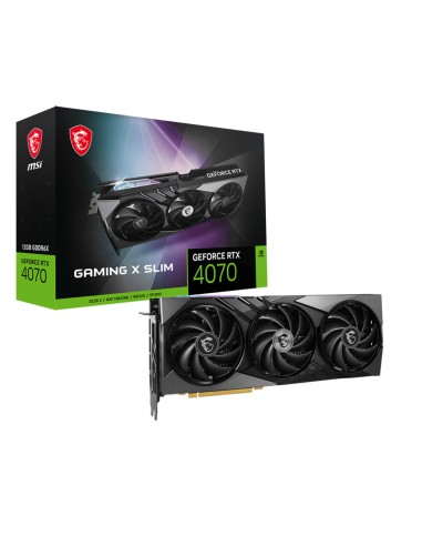 Msi Rtx4070 Gaming X Slim 12gb Gddr6x Hdmi 3xdp