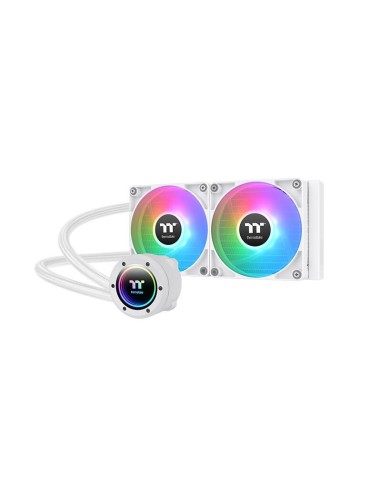 Thermaltake Th240 V2 Argb Sync All-in-one Liquid Cooler Snow Edition, Blanco