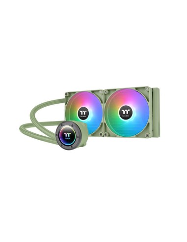 Thermaltake Th280 V2 Argb Sync All-in-one Liquid Cooler Matcha Green, Refrigeración Por Agua Verde Oliva