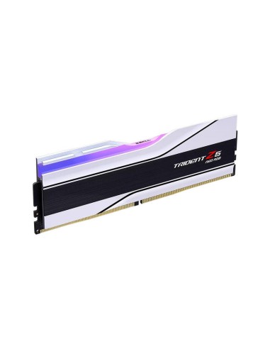 Memoria G.skill  48 Gb Ddr5-6400 (2x 24 Gb) Kit  Blanco, F5-6400j3239f24gx2-tz5nrw, Trident Z5 Neo Rgb, Amd Expo F5-6400j3239...