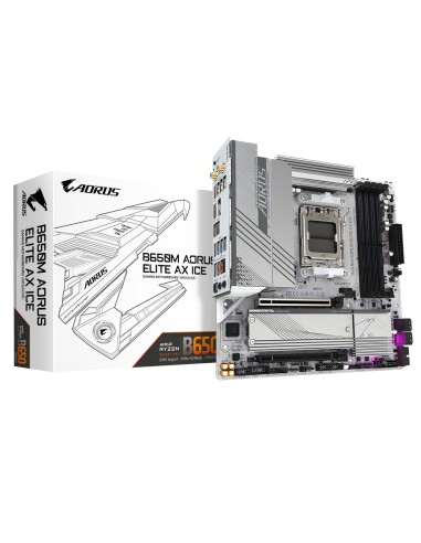 Gigabyte B650m Aorus Elite Ax Ice, Amd B650 Am5, Ddr5