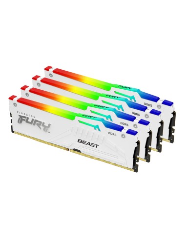 Memoria Kingston Fury Beast 128 Gb Ddr5 5600 Mhz (4x 32 Gb) Quad-kit, Kf556c40bwak4-128