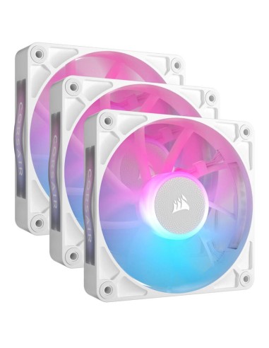 Corsair Ventilador 120*120*25 Rx120 Rgb Icue Link Blanco Triple