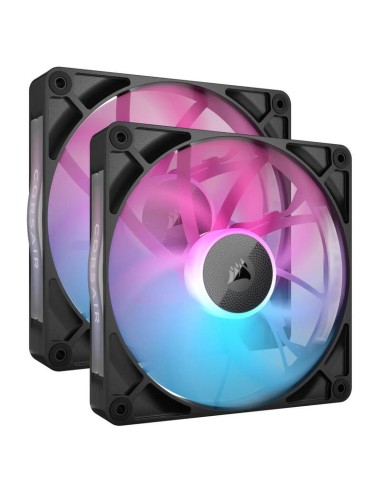 Corsair Ventilador 140*140*25 Rx140 Rgb Icue Link Dual Kit