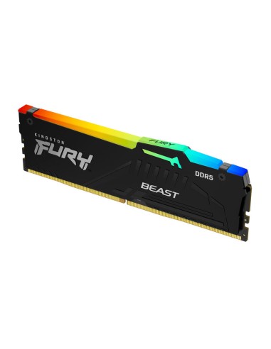 Memoria  Kingston Ddr5  Technology Fury Beast Rgb  8 Gb 1 X 8 Gb Ecc