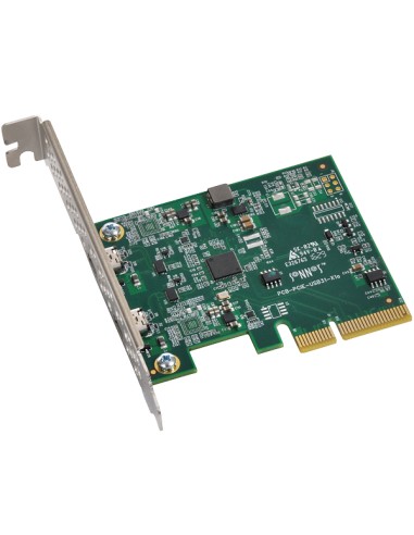 Sonnet Allegro Usb-c Tarjeta Pcie De 2 Puertos, Controlador Usb Usb3c-2pm-e