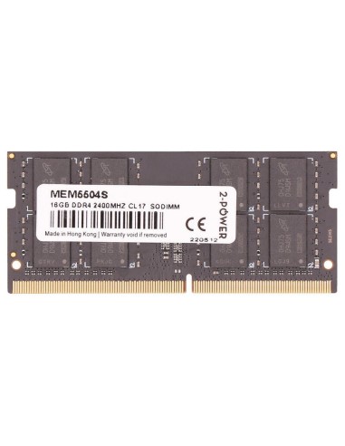 2-power Memoria Sodimm 16gb Ddr4 2400mhz Cl17 Sodimm Mem5504s