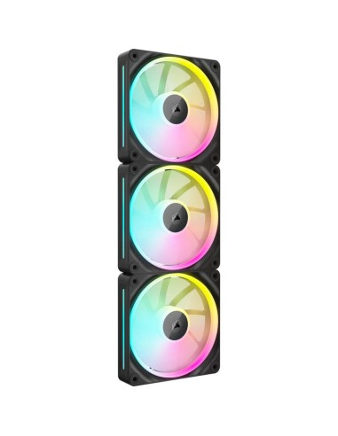 Ventilador Pc Corsair Icue Link Lx120 Rgb Negro, Pack De 3 Co-9051026-ww