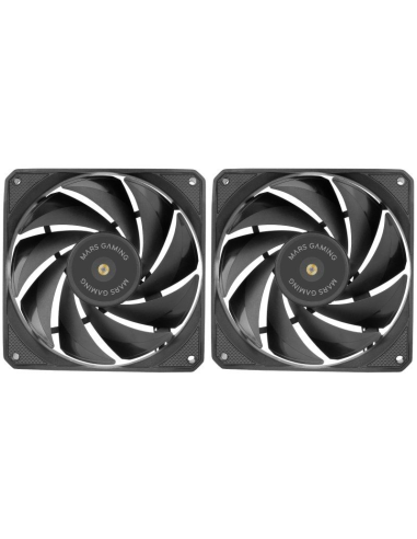 Pack 2 Ventiladores Mars Gaming Mf-nclx2 12cm