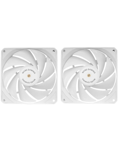 Pack 2 Ventiladores Mars Gaming Mf-nclx2 12cm