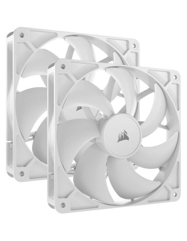 Ventilador Pc  Corsair Rs140 Pwm Blanco, Paquete De 2 Co-9050195-ww