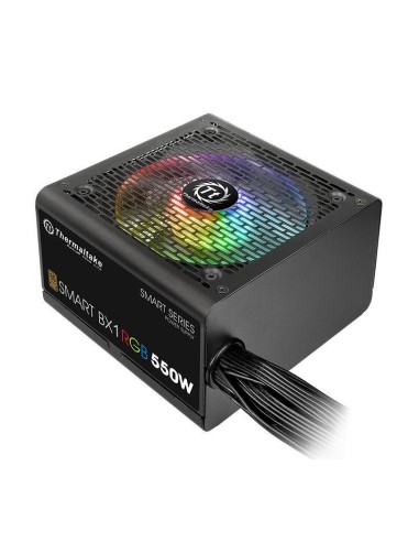 Fuente Thermaltake Smart Bx1 Rgb Unidad De  De Alimentación 550 W 24-pin Atx Atx Negro