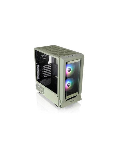 Caja Pc Thermaltake Ceres 350 Mx Verde Claro, Vidrio Templado X 2 Ca-1z3-00mewn-00