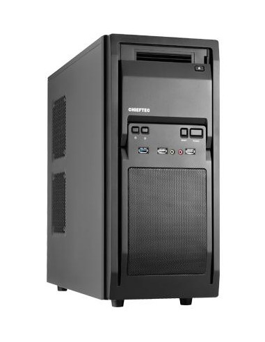 Caja Pc Chieftec Lf-02b-op Carcasa De Ordenador Midi Tower Negro