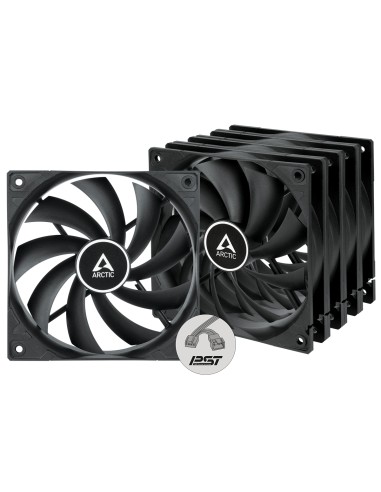 Ventilador Arctic 120 * 120 * 25 P12 Pwm Pst Rgb Pack 3 + Controlador