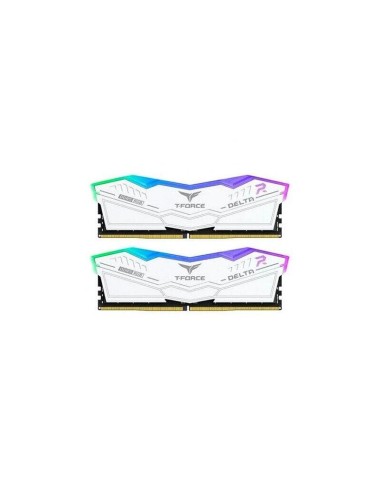 Memoria Ddr5 32gb 2x16gb 7200mhz Teamgroup Delta Rgb White/c