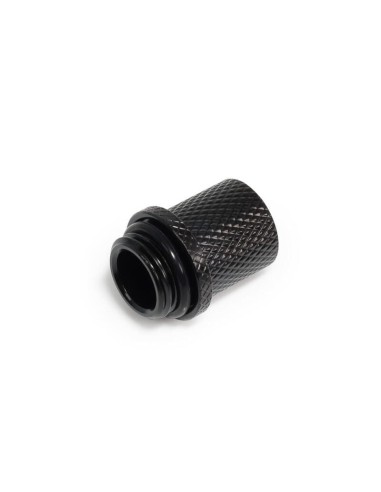 Boquilla De Rosca Alphacool Es 8/5mm - Recta -, Conexión Negra, Para Mangueras Blandas Pvc, Silicona, Neopreno  17643