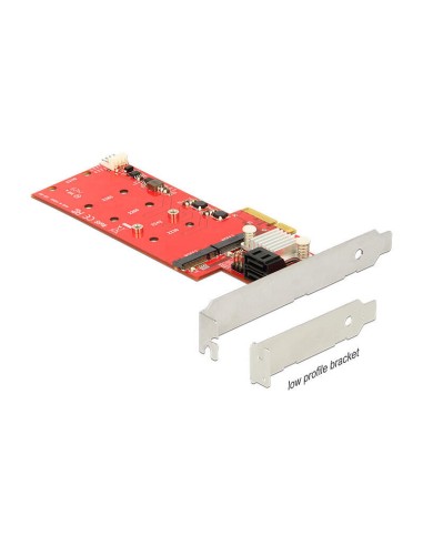 Delock Pcie 2x M.2 Ngff + 2x Sata Raid, Controlador 89379