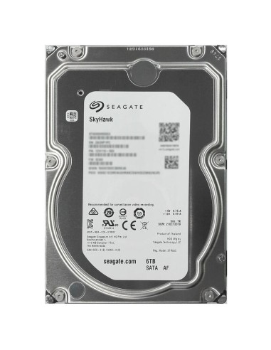 Seagate Sata6000sv35 Hdd Sata 6tb Seagate Skyhawk Especial Cctv