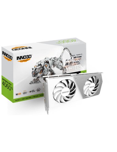 Inno3d Rtx4060 Ti Twin X2 Oc Blanco 16gb Gddr6 Hdmi 3xdp