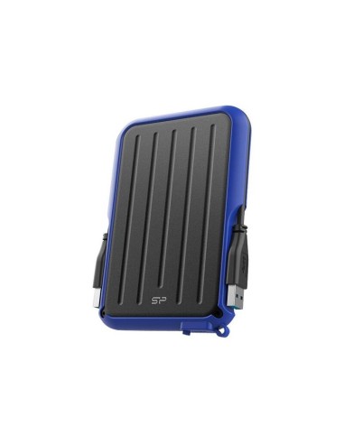 Disco Externo Hdd Silicon Power Armor A66 2.5" 2tb Usb 3.2 Ipx4 Blue