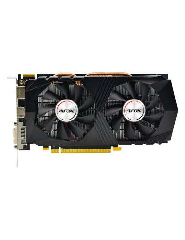 Tarjeta Grafica Afox Radeon R9 370 4gb Gddr5 256bit Dvi Hdmi Dp Atx Dual Fan Afr9370-4096d5h4