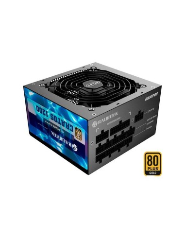 Fuente Alimentacíon Raijintek Cratos 1200 Negro, 1200w 0r30b00003