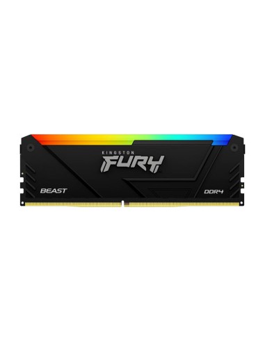 Memoria Kingston Ddr4 Fury Beast Rgb 8gb 3600 Mhz  Kf436c17bb2a/8