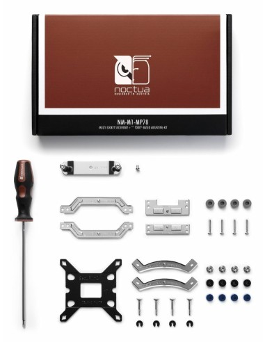Noctua Nm-m1-mp78, Fijación/instalación Plateado