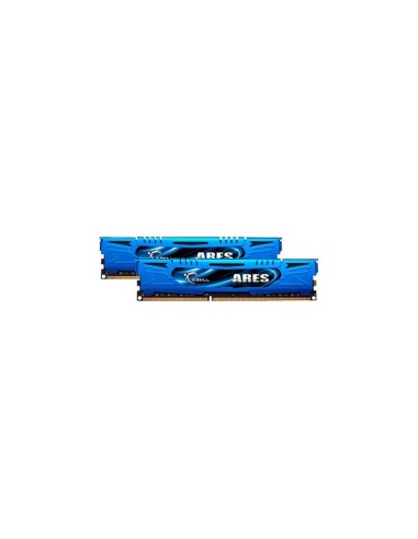 G.skill Memoria 8 Gb Ddr3-1600 (2x 4 Gb) Kit Dual Azul Ares, Intel Xmp, Lite Retail F3-1600c9d-8gab