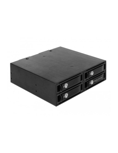 Delock 47233 Rack Móvil De 5.25" Para 4 X 2.5? Sata / Sas Hdd / Ssd 12 Gb/s