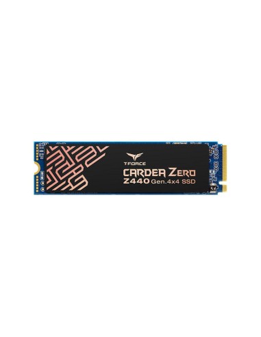 Team Group Cardea Zero Z440 1 Tb, Ssd Negro/dorado, Pcie 4.0 X4, Nvme 1.3, M.2 2280 Tm8fp7001t0c311