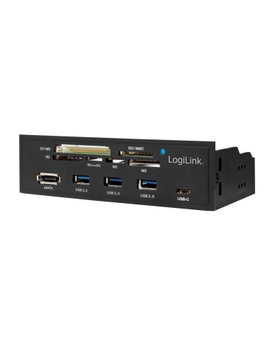 Lector De Tarjetas Interno Logilink Ua0341 Negro Sata